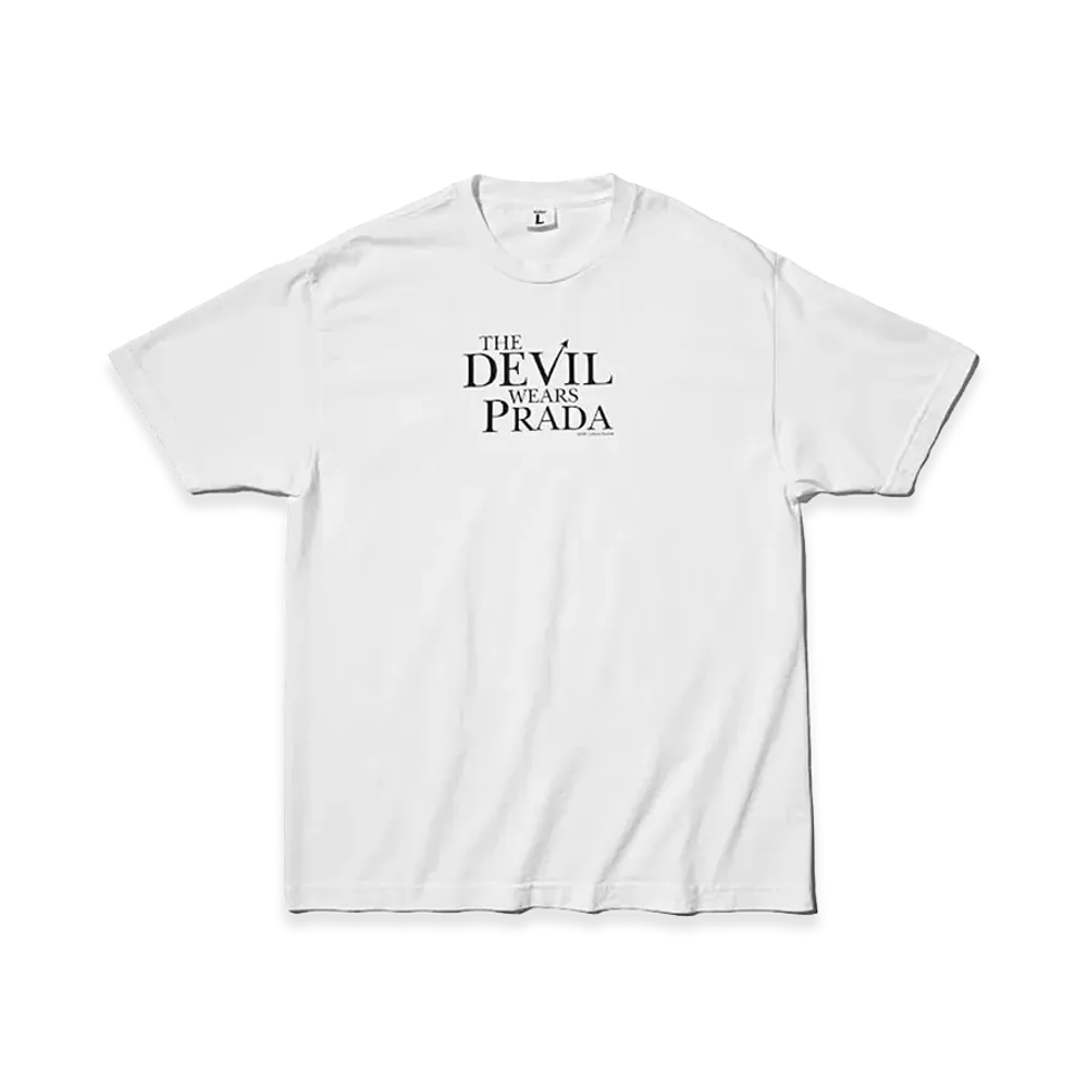 weber x The Devil Wears Prada T shirt (Andy) "White/Black"