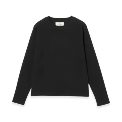 BEAMS FUTURE ARCHIVE Rib Long Sleeve Tee "Black"