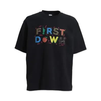 FIRST DOWN NEWYORK S/S T "Black"