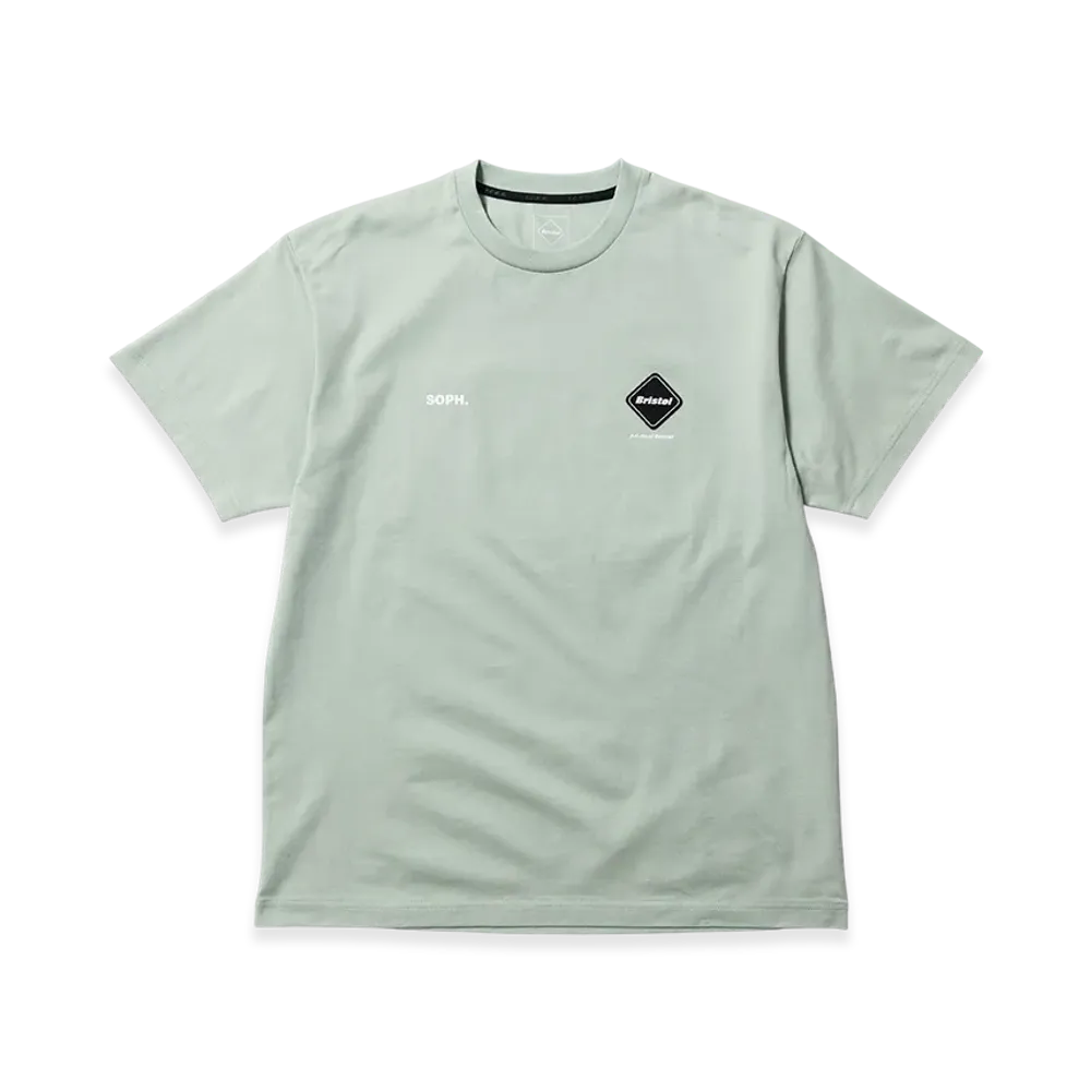 F.C.Real Bristol Authentic Logo S/S Tee "Sage"
