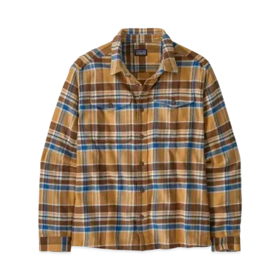 Patagonia Men's Fjord Flannel Shirt "Gold"