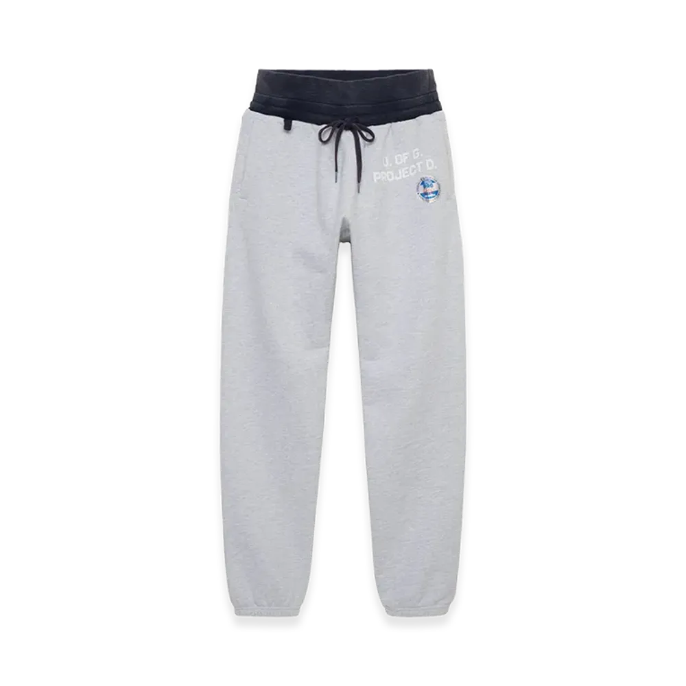 GDC x Russell x Project D Sunfaded Sweat Pants "Gray"