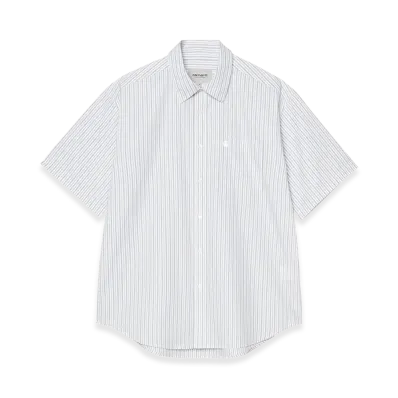 Carhartt WIP S/S Keene Shirt "Keene Stripe/White"