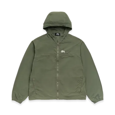 Stussy Lightweight Hooded Jacket "Olive"