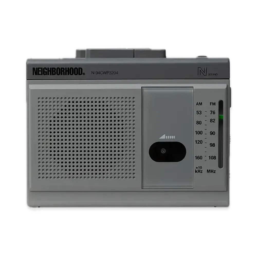 NEIGHBORHOOD Mini Boombox "Gray"