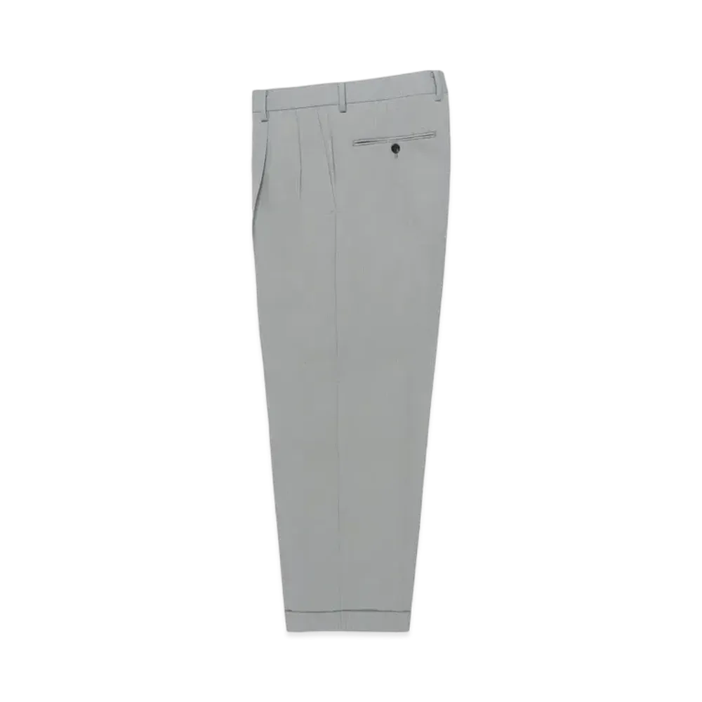 WACKO MARIA x DORMEUIL Double Pleated Trousers "Gray"