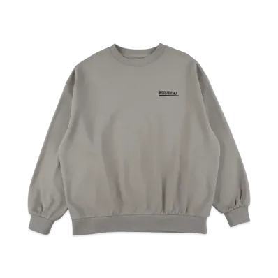 WIND AND SEA Fishnet Recycled Nylon Crew Neck "Sand_Gray"