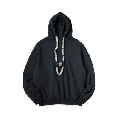 KAPITAL 30 Fleece Dragon Hood Sweat "Black"