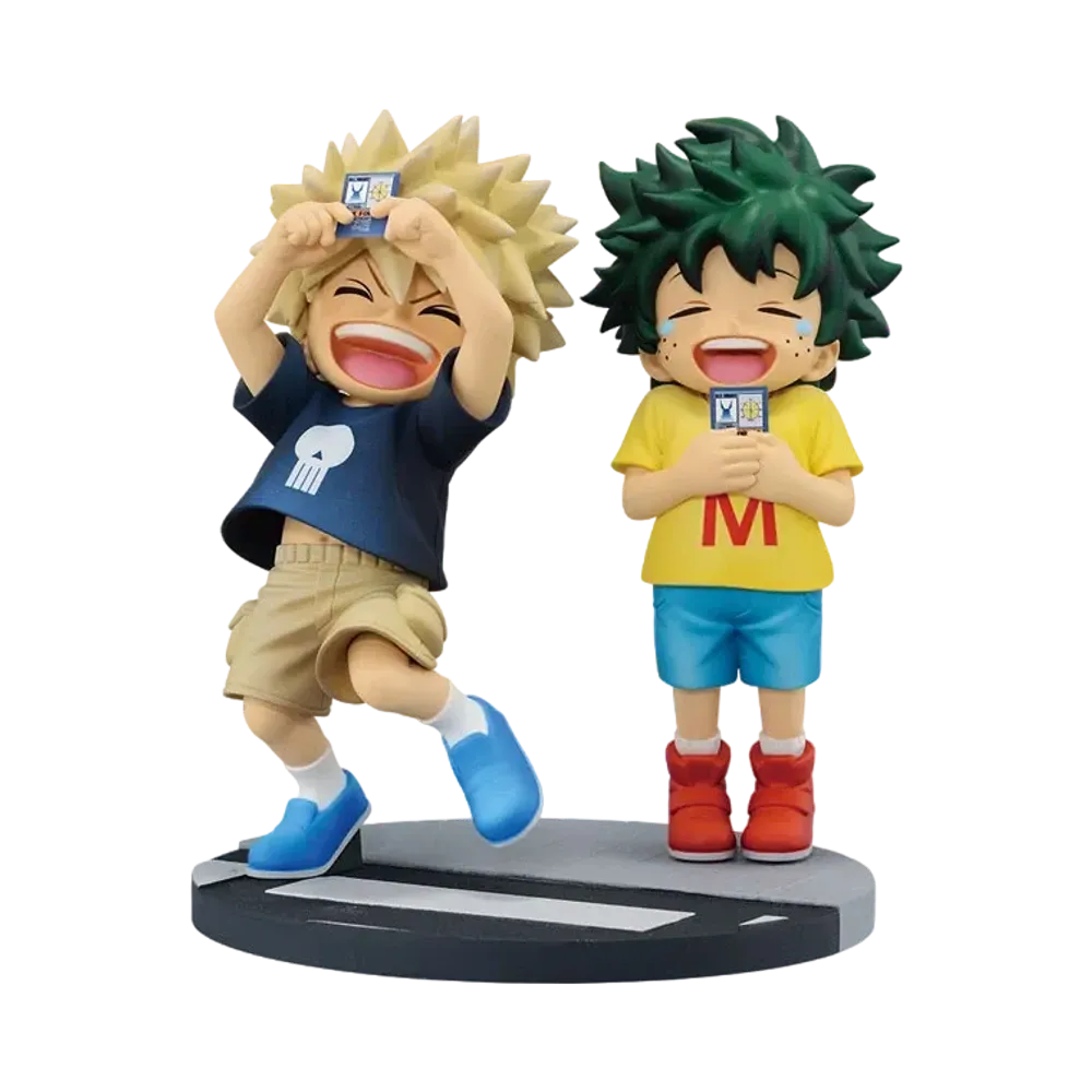 BANDAI "Ichiban Kuji" -My Hero Academia -A series of star frost-- D Prize Izuku/Katsuki MASTERLISE