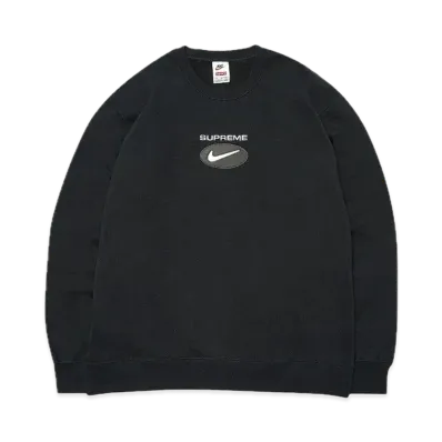 Supreme x Nike Jewel Crewneck "Black"