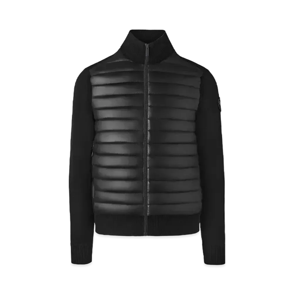 CANADA GOOSE Hybridge Knit Jacket Packable "Black"