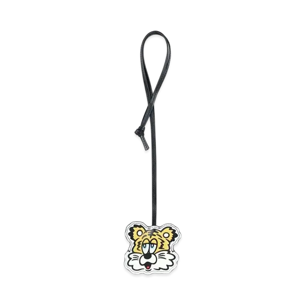 KENZO VERDY MARKET KENZO Stamp Leather Keychain "Multicolor"
