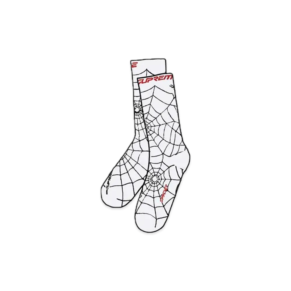 Supreme x Spyder Crew Socks (1 Pack) "White"