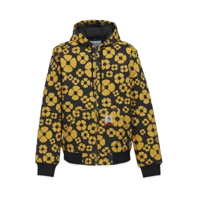 Marni x Carhartt WIP Yellow Long-Sleeved Floral Lacket "Sunflower"