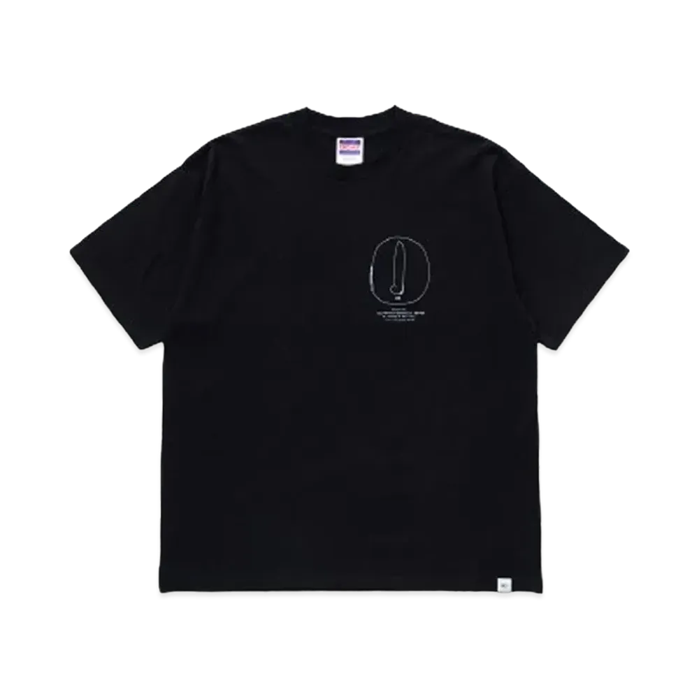 Bedwin & the heartbreakers S/S PRINTED TEE "GUMMO" "BLACK"