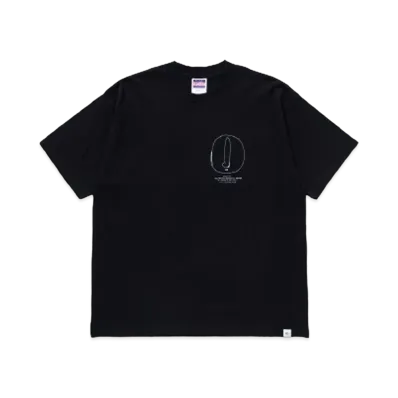 Bedwin & the heartbreakers S/S PRINTED TEE "GUMMO" "BLACK"