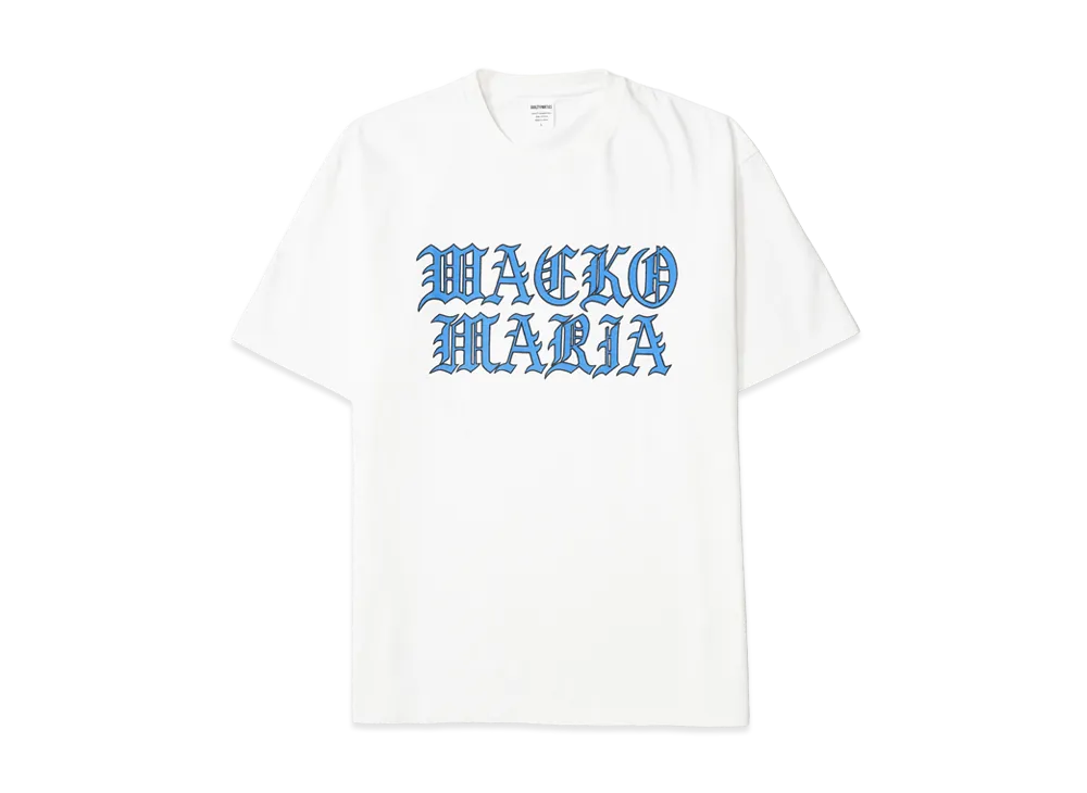WACKO MARIA Washed Heavy Weight T-Shirt "White"