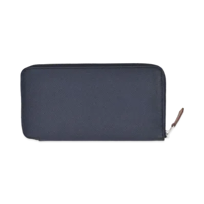 Hermes Azap Silk In Long Veau Epsom "Blue Indigo/Colvert/Silver"