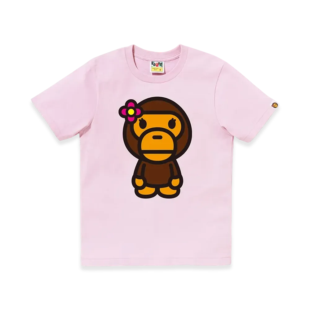 A BATHING APE Big Baby Lisa Tee "Pink"
