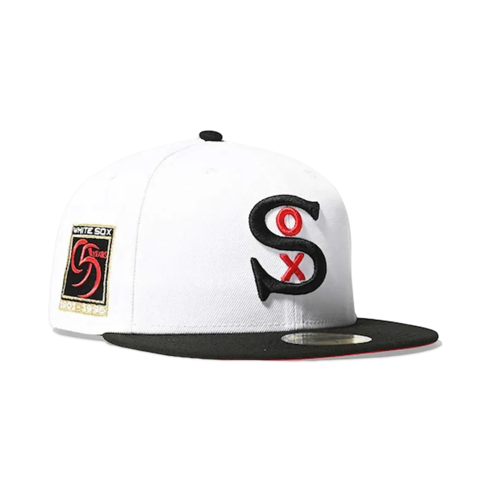 NEW ERA x HOME GAME Chicago White Sox CO 95 Years 59Fifty "White/Black"