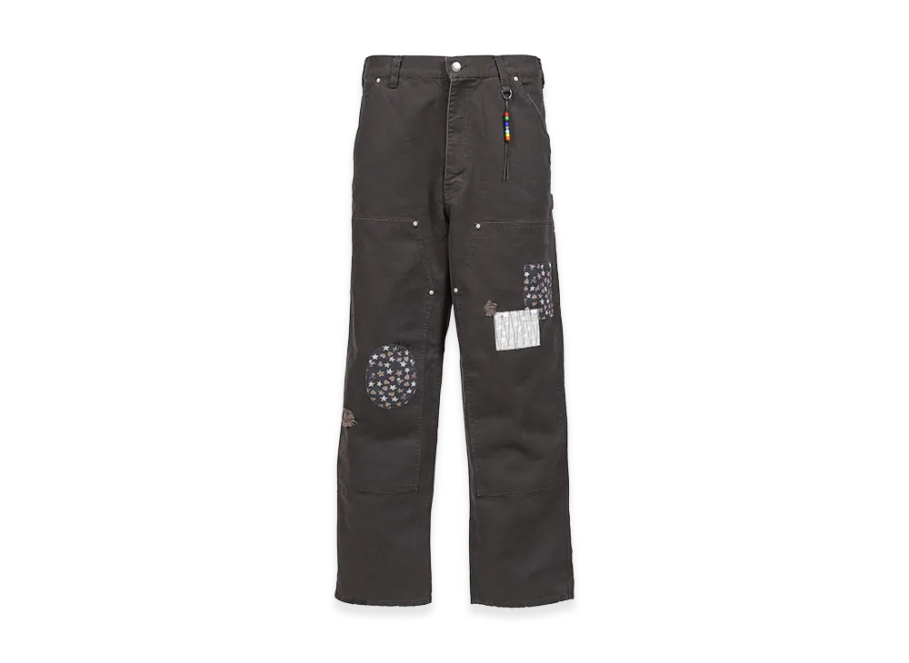 SWJP x mastermind JAPAN DK Carpenter Pants "Black"