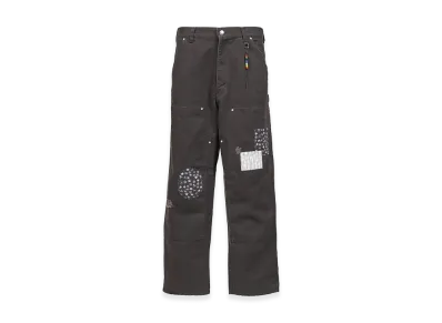 SWJP x mastermind JAPAN DK Carpenter Pants "Black"