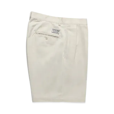 WACKO MARIA Double Pleated Chino Short Trousers "Light Beige"