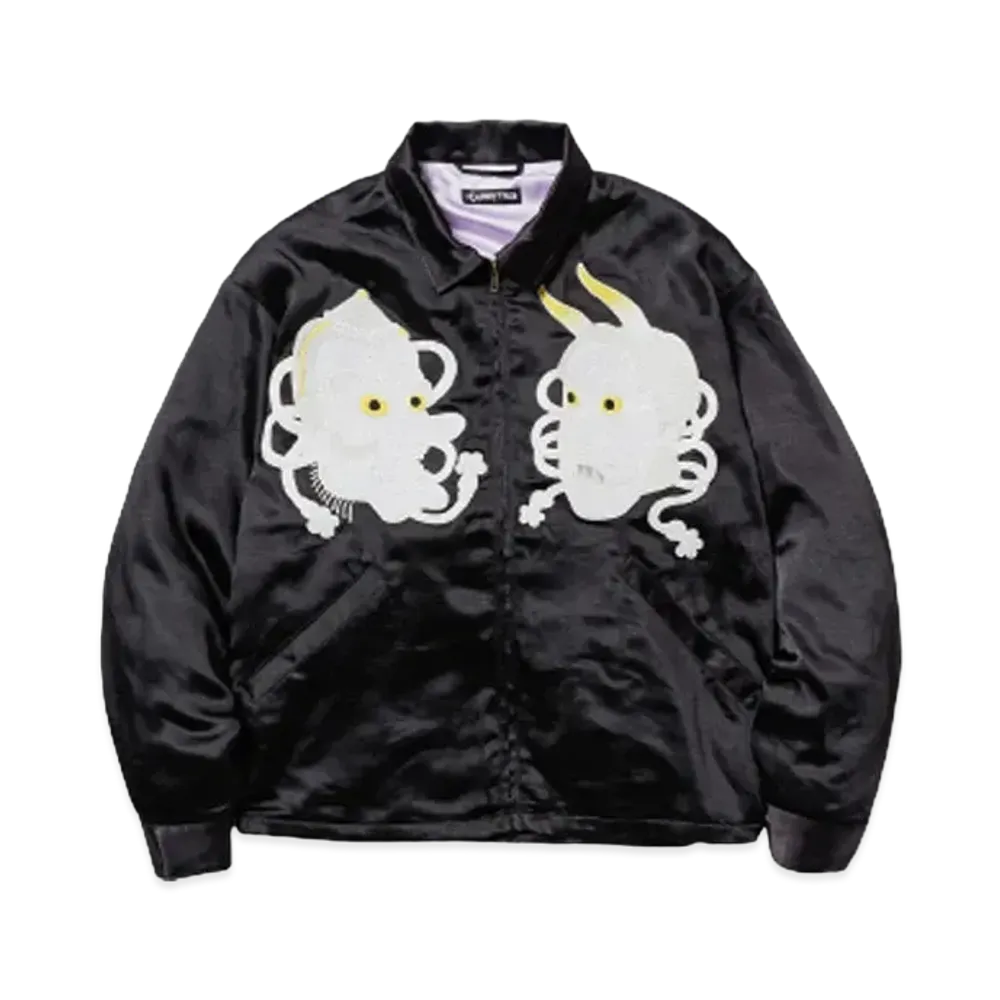 F-LAGSTUF-F SOUVENIR JACKET "BLACK"