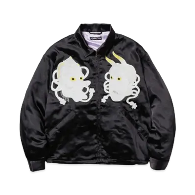 F-LAGSTUF-F SOUVENIR JACKET "BLACK"