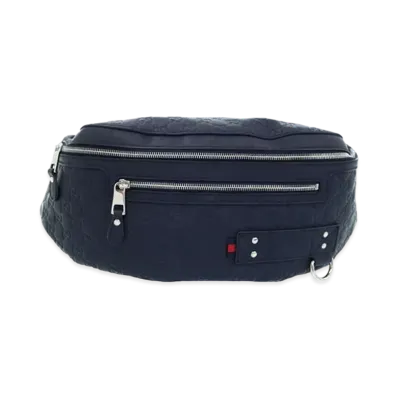 GUCCI Belt Bag Sherry Guccisima "Navy"