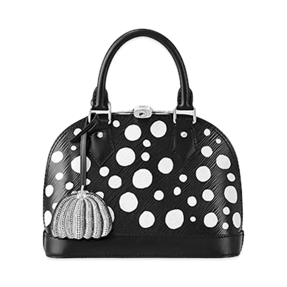 Louis Vuitton x Yayoi Kusama Alma BB Epi Leather Infinity Dots "Noir/Blanc"