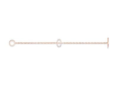 Hermes Chaine D'Ancre Contour Bracelet "Pink Gold"