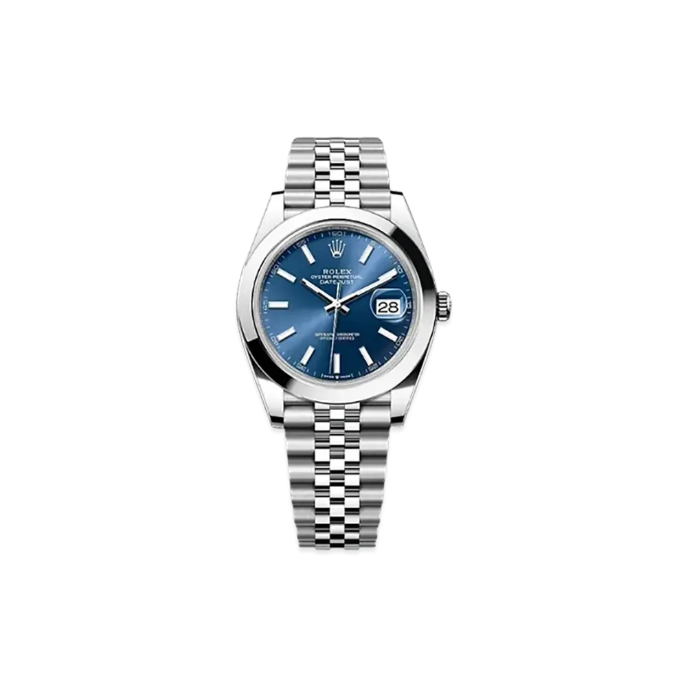 ROLEX Datejust 41 Oystersteel "Blue"