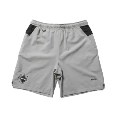 F.C.Real Bristol Dot Air Shorts "Light Gray"