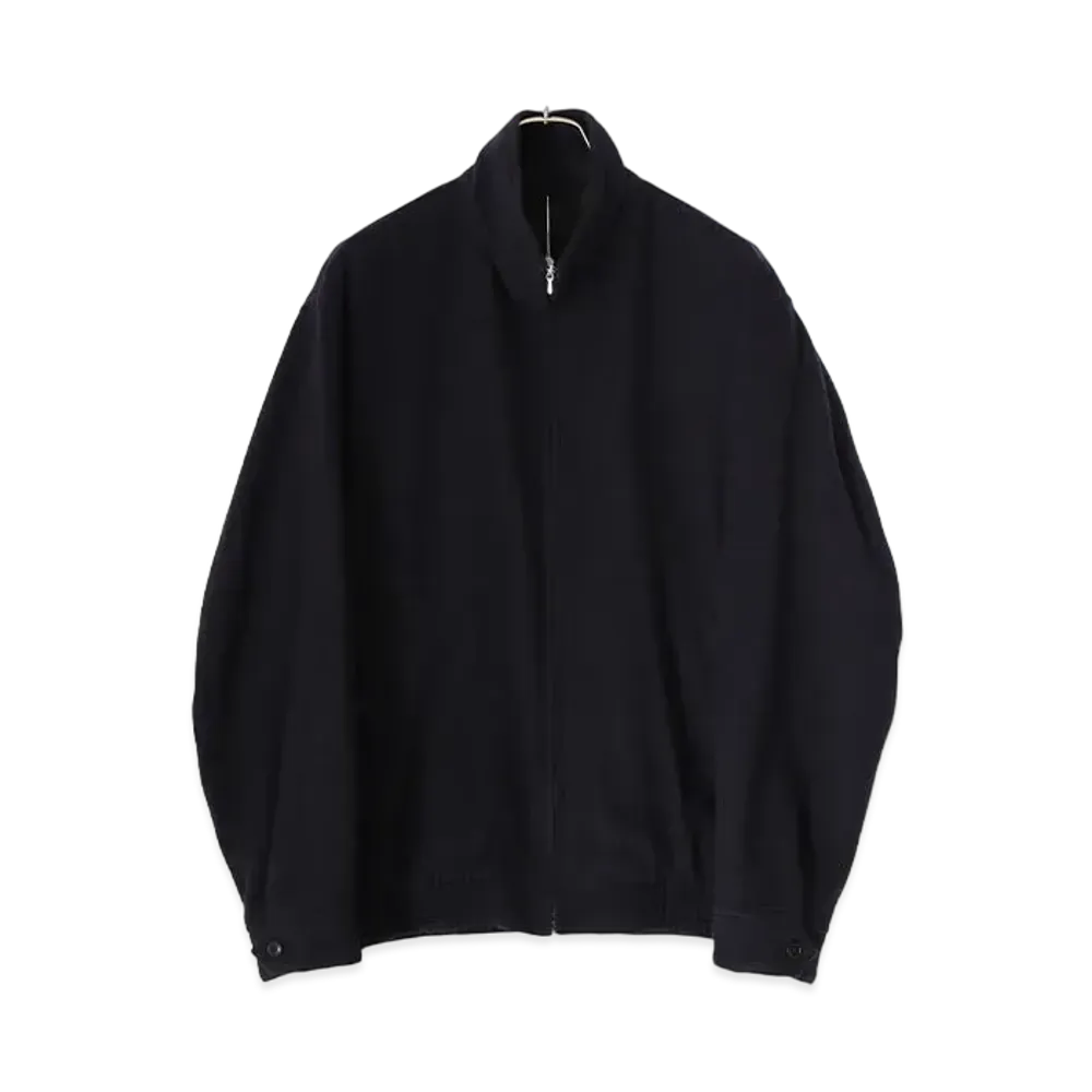 COMOLI Cashmere Track Jacket "Navy"