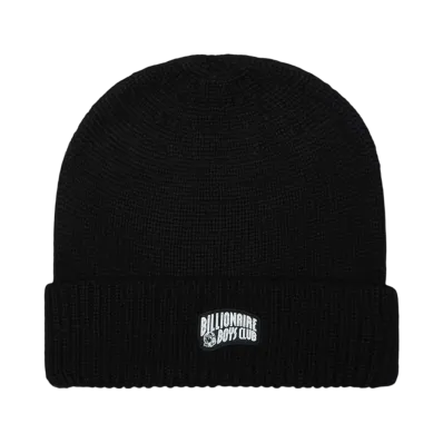 BILLIONAIRE BOYS CLUB BB ARCH SKULLY RIB SKULL CAP "BLACK"