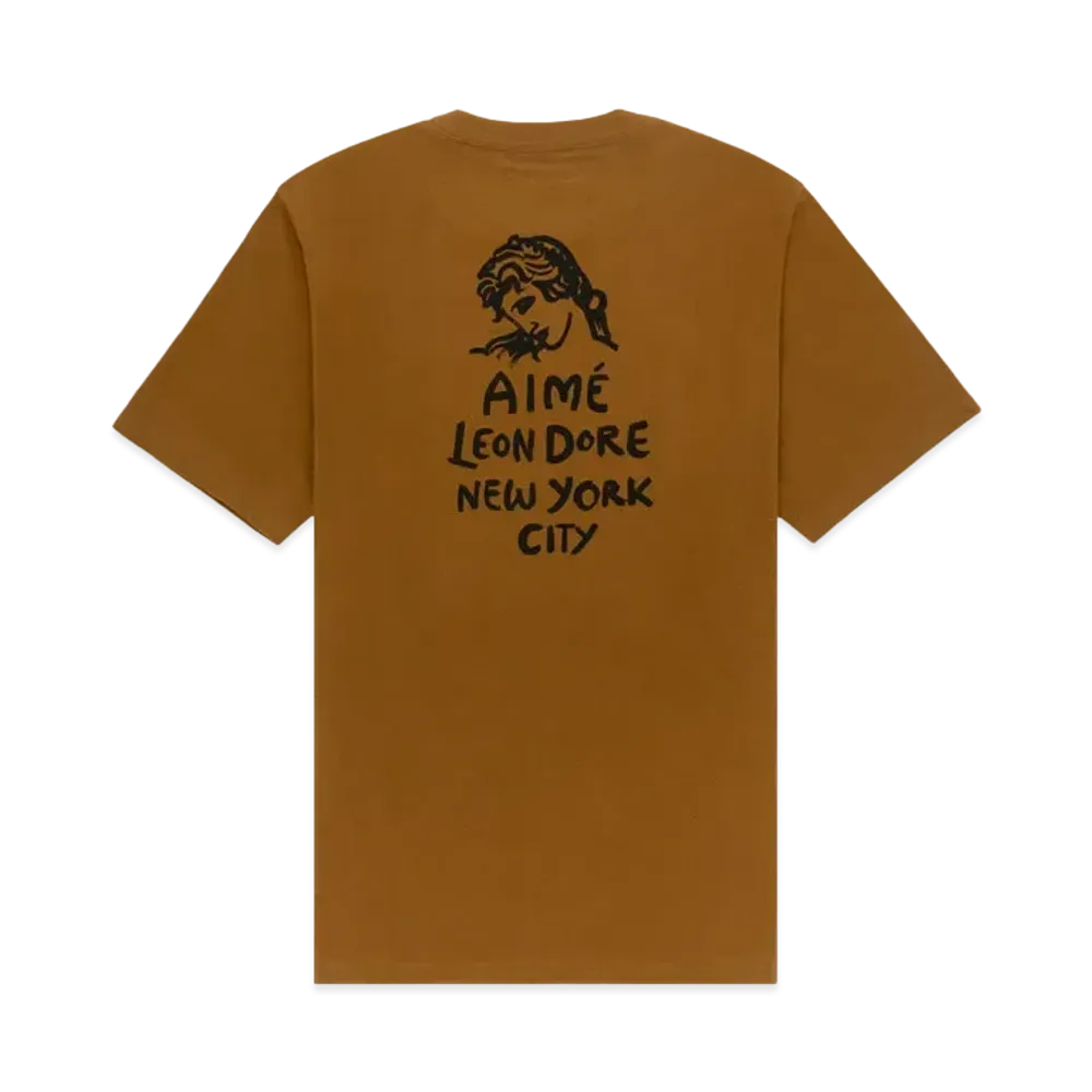 Aime Leon Dore Form Logo Tee "Brown"