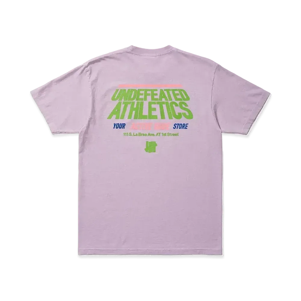 UNDEFEATED SHOE STORE S/S TEE - 80324 "Purple"