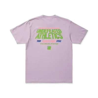 UNDEFEATED SHOE STORE S/S TEE - 80324 "Purple"