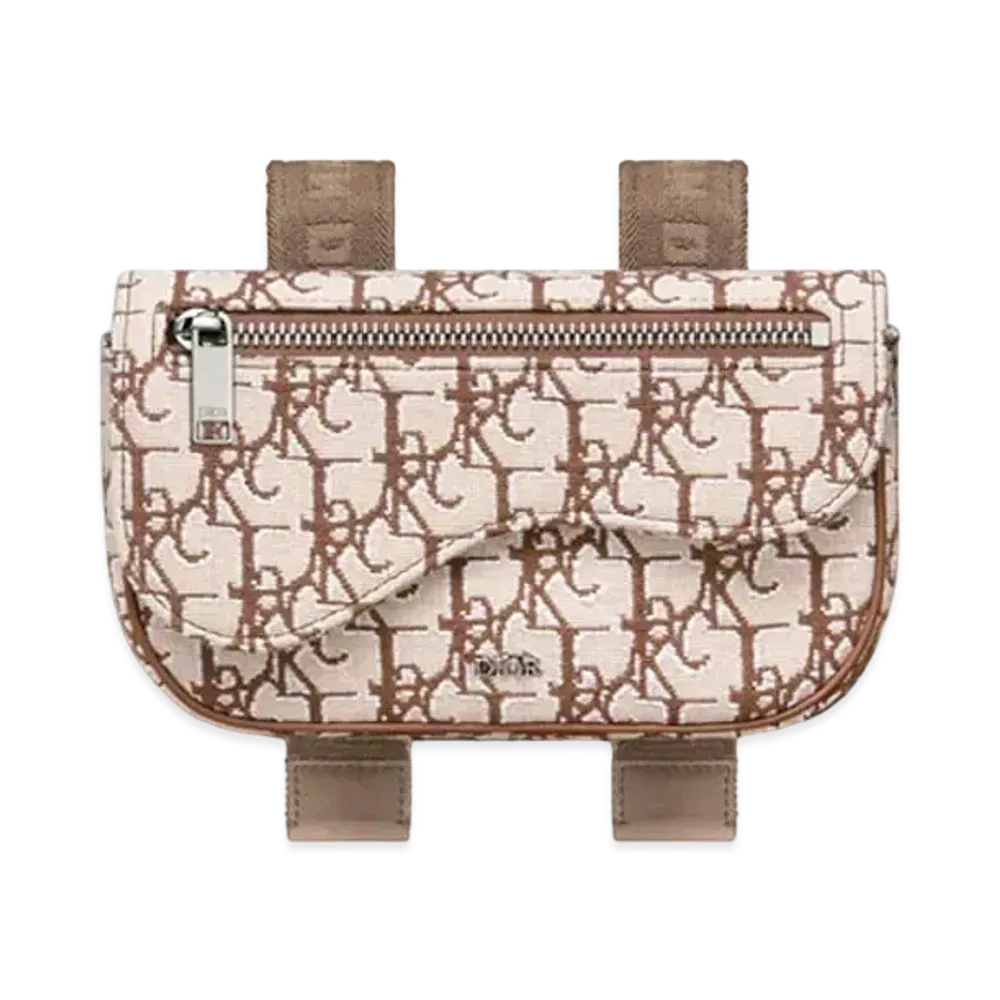 Dior x Cactus Jack Saddle Arm Pouch "Coffee"