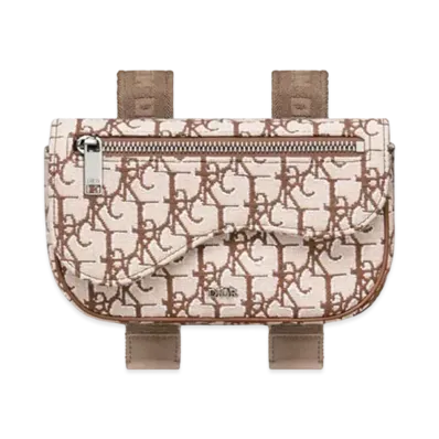 Dior x Cactus Jack Saddle Arm Pouch "Coffee"