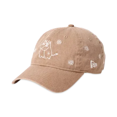 NEW ERA x Moomin 9Twenty Flower Moomin Snorkmaiden "Italian Wash Khaki"