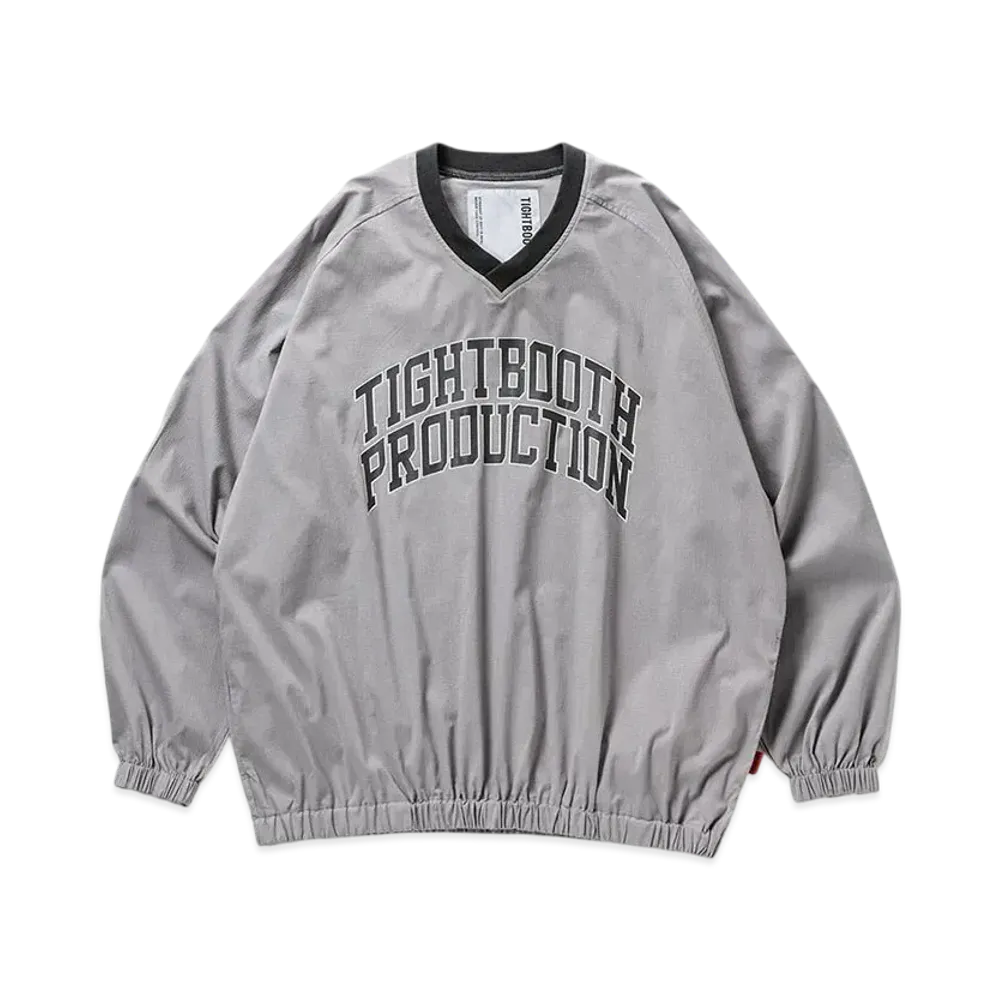 TIGHTBOOTH College Wind Shirt "Gray"