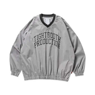 TIGHTBOOTH College Wind Shirt "Gray"