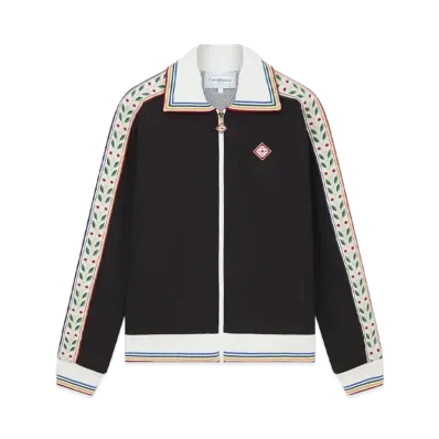 Casablanca Laurel Track Top "Black"
