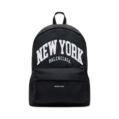 BALENCIAGA Cities New York Explorer Backpack "Black"
