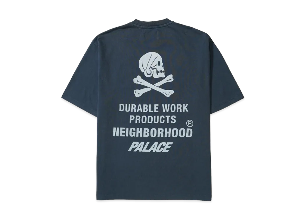 PALACE x NEIGHBORHOOD Pocket T Shirt "Indigo"