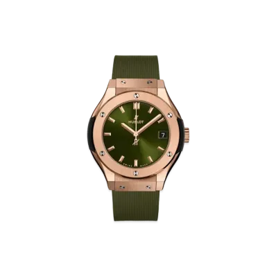 HUBLOT Classic Fusion King Gold Green 33mm