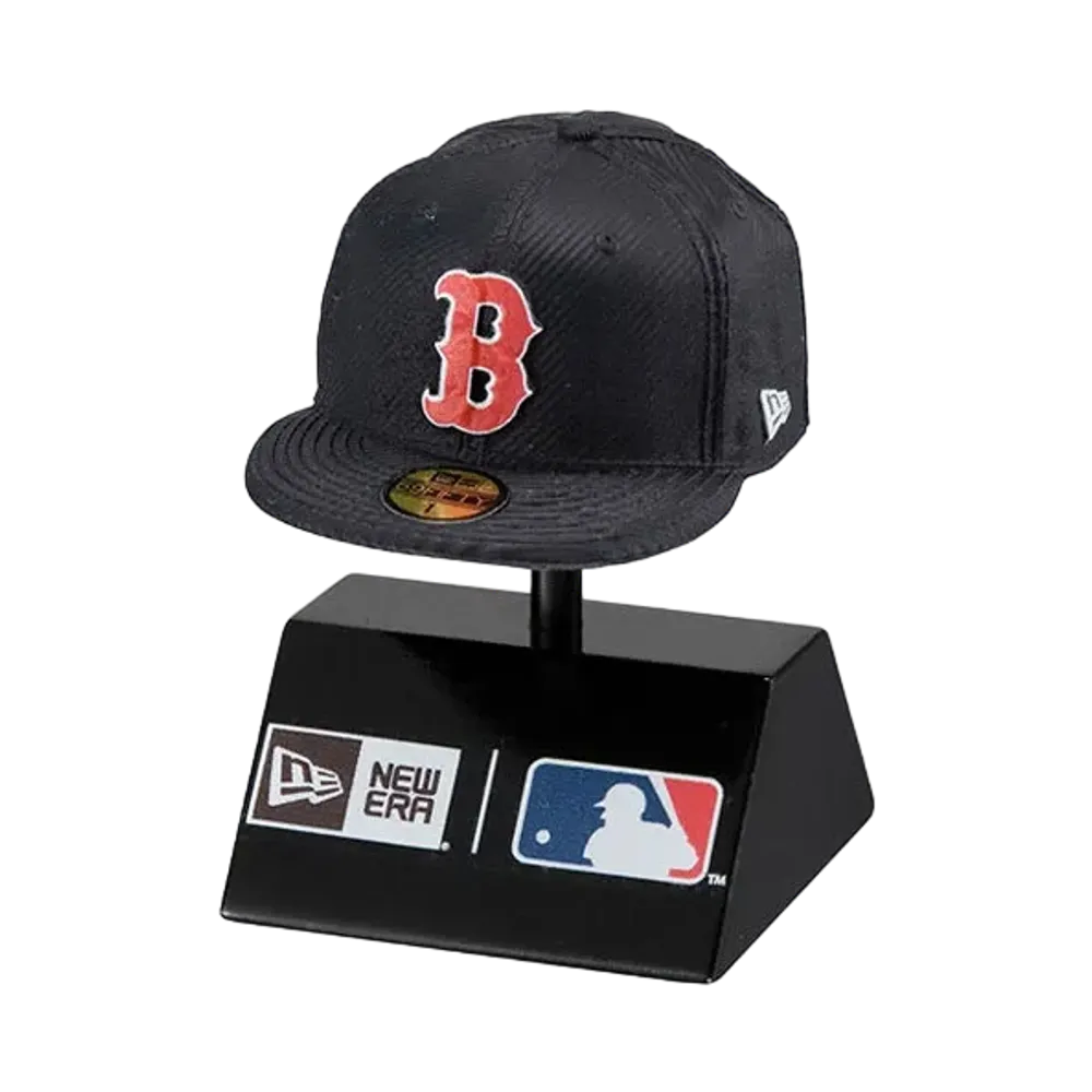 BANDAI NEW ERA 59FIFTY MLB On-Field Cap Miniature Figure Collection Boston Red Sox