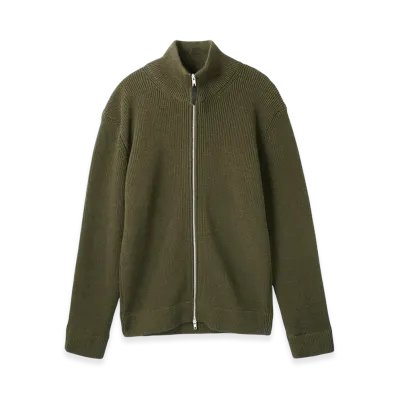 Maison Margiela Zip-Up Knit "Olive"